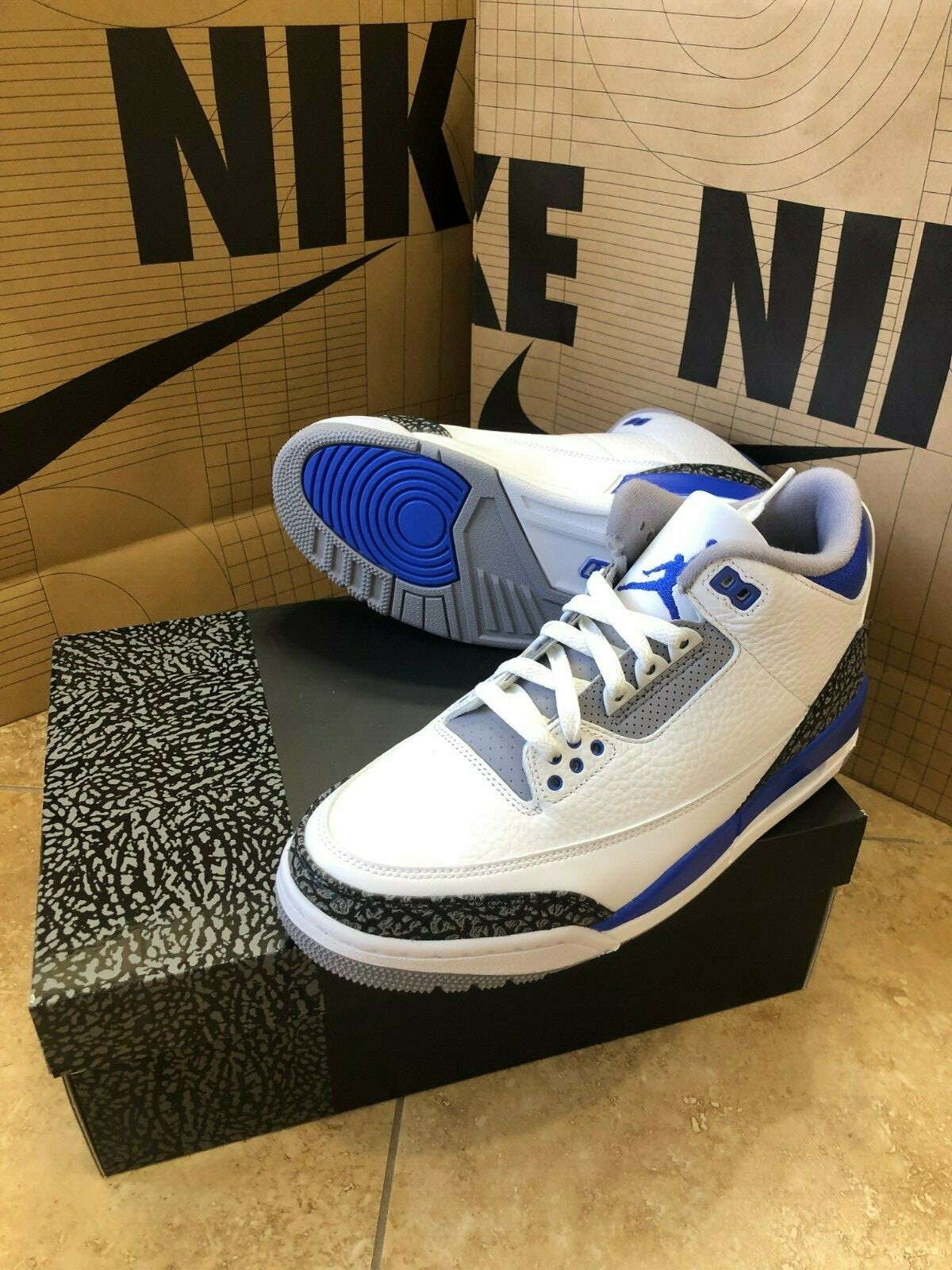 Air Jordan 3 Retro パウダーブルー 国内1月18日発売予定】 ナイキ エアジョーダン 3 レトロ