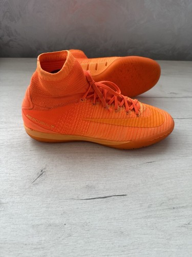Nike MercurialX Proximo Indoor Mango Football Soccer Shoes US8 UK7
