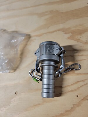 Dixon Valve & Coupling Type C Cam and Groove Hose Fitting 316 Stainless Steel 