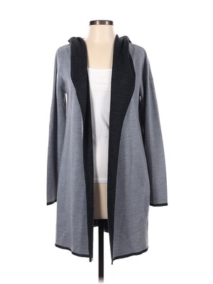 BNCI by Blanc Noir Women Gray Cardigan S