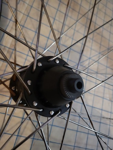 Alexrims R500 700c Fixie Road Bike Bicycle Aluminum Wheelset Wheels Black 