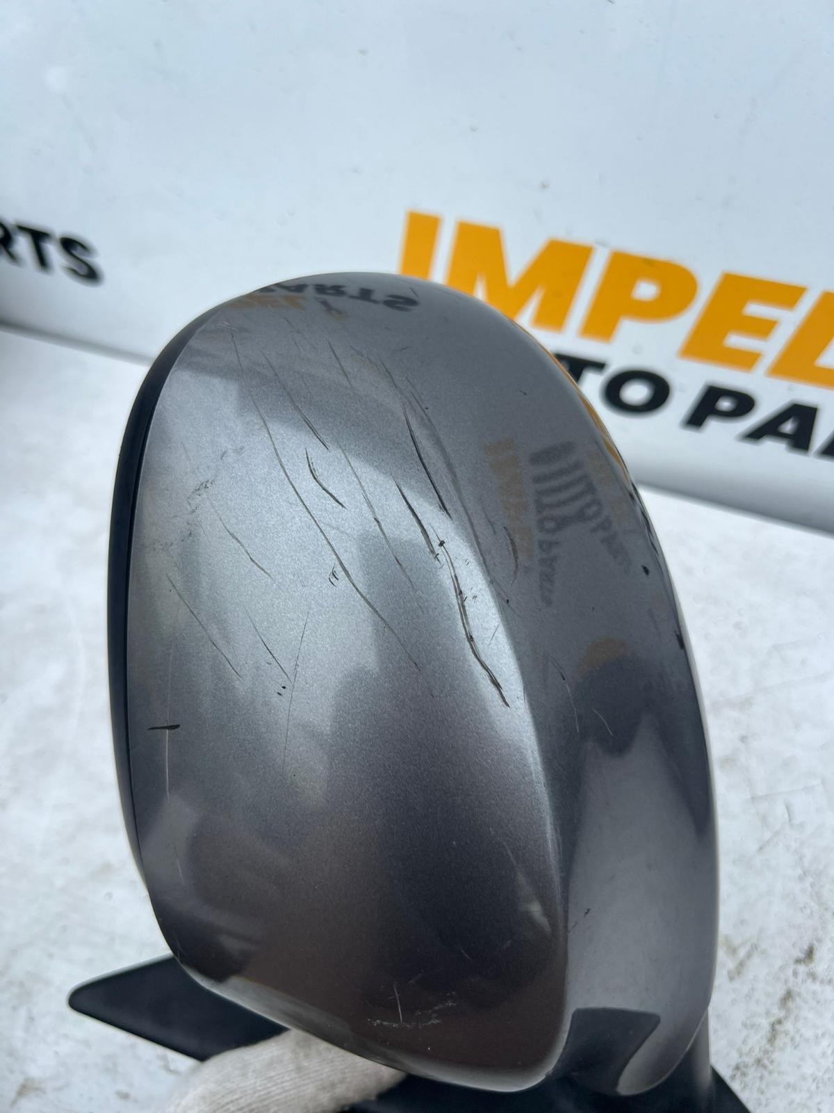 2010 Bmw 3 Series E90/E91 09/2008-04/2012 LEFT DOOR MIRROR NON-SEAT ADJ SILVER image 2