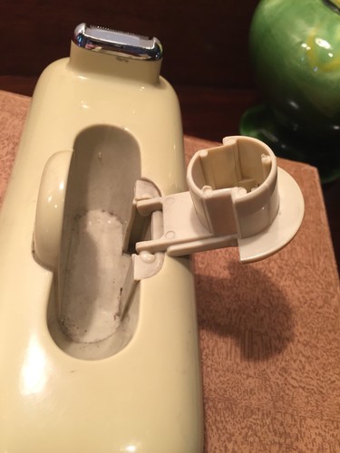 RARE Art Deco Eldon Office Desktop Vintage Odd Color Tape Dispenser Modern