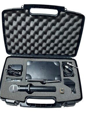 Shure SM58 Wireless Microphone  With T4N Diversity Receiver With Case