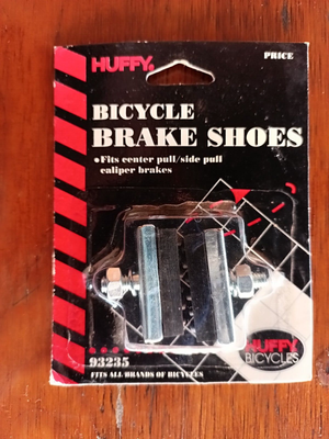 NEW VINTAGE HUFFY BICYCLE BRAKE SHOES NOS PADS FIT ALL BRANDS LIKE SCHWINN