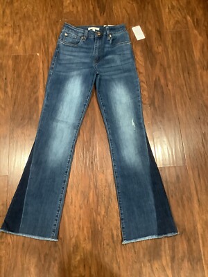Sts Blue Scarlett  Kick Flare High Rise Size 25 Beautiful Jeans