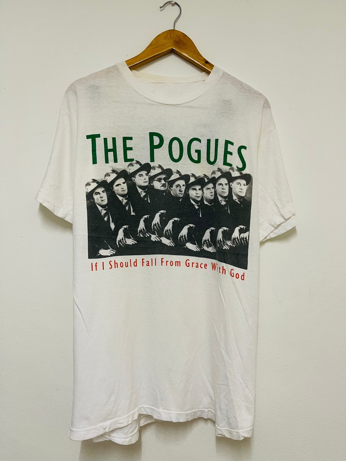 THE POGUES】 ポーグス ツアー'88 Tシャツ グリーン 80s The Pogues