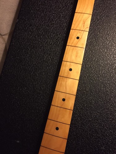 Original 1973 Fender Precision Bass Neck Fretless Conversion Very Nice Condition