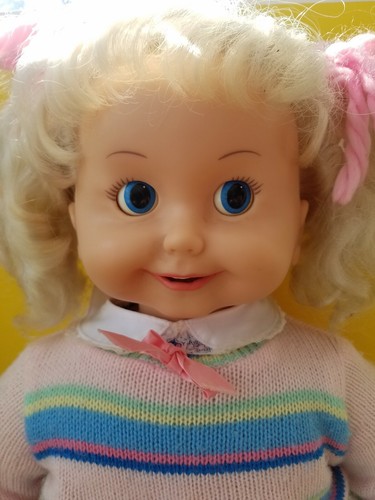 VINTAGE PLAYMATES 1985/1986 CRICKET DOLL WITH TAPE WORKS