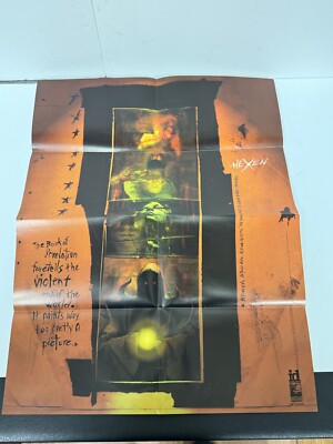 Hexen ID Software Poster  17x22 Foldout