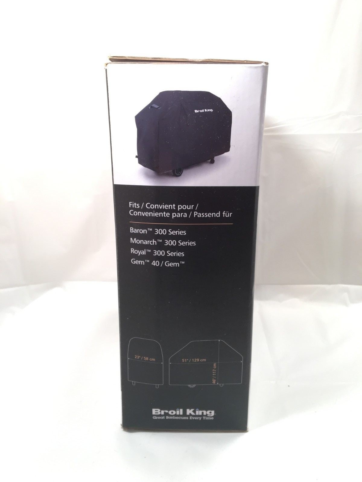 Broil King Black Grill Cover 51
