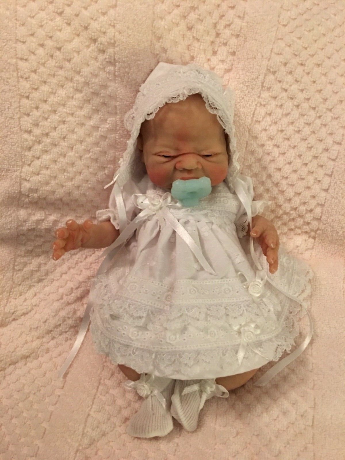 10” Ooak Baby Dress Set-Miss Polly’s Dollies
