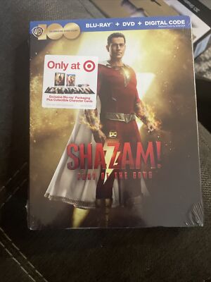 Shazam: Fury of the Gods Target Collectible (Warner 100 Years) Blu-ray+DVD