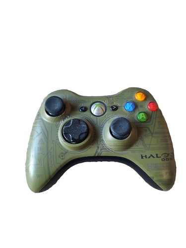 Xbox 360 Official Wireless Pad Halo ODST Video Game Controller Free UK Postage 