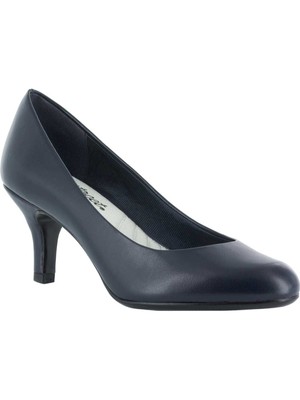 

Женские туфли-лодочки EASY STREET темно-синего цвета с подкладкой Passion Kitten Heel Slip On Pumps, Navy, PASSION