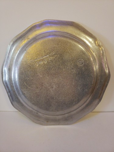 VTG McNess 75th Anniversary Cast Metal Commemorative Plate 9