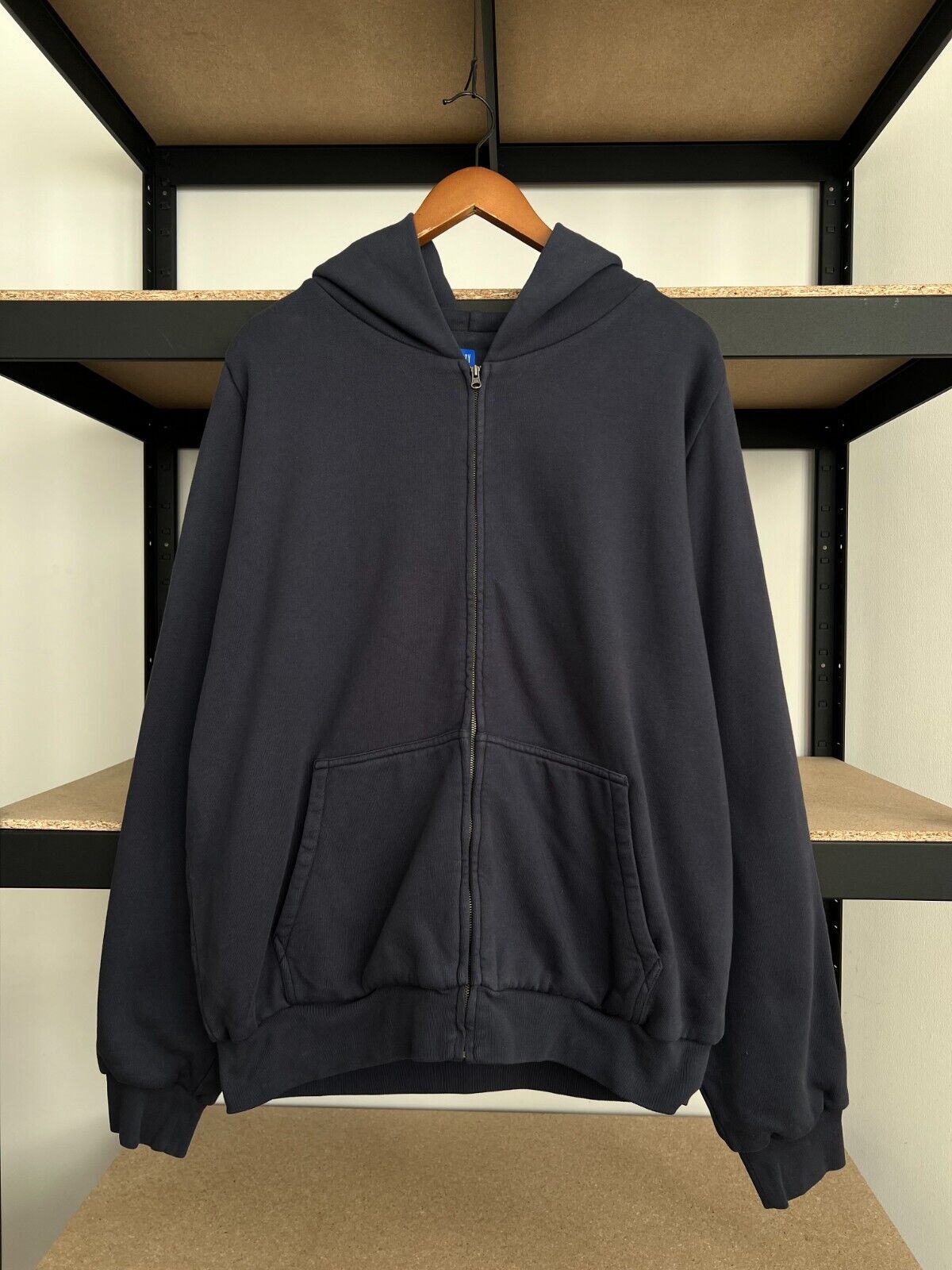 Yeezy Gap Navy Zip Hoodie Size XL | eBay Yeezy Gap Navy Zip Hoodie Size XL | eBay