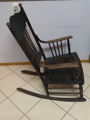 rocking chair wooden olx