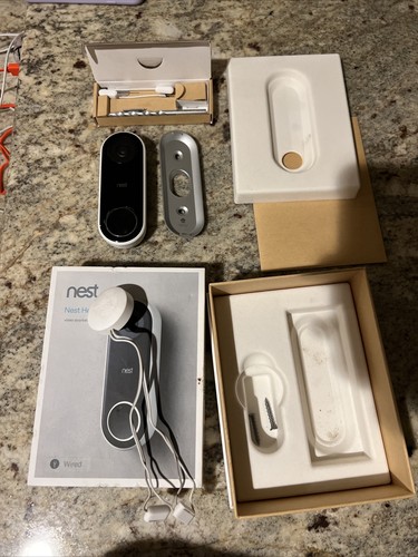 Nest Hello Video Doorbell NC5100US *Working Perfect*