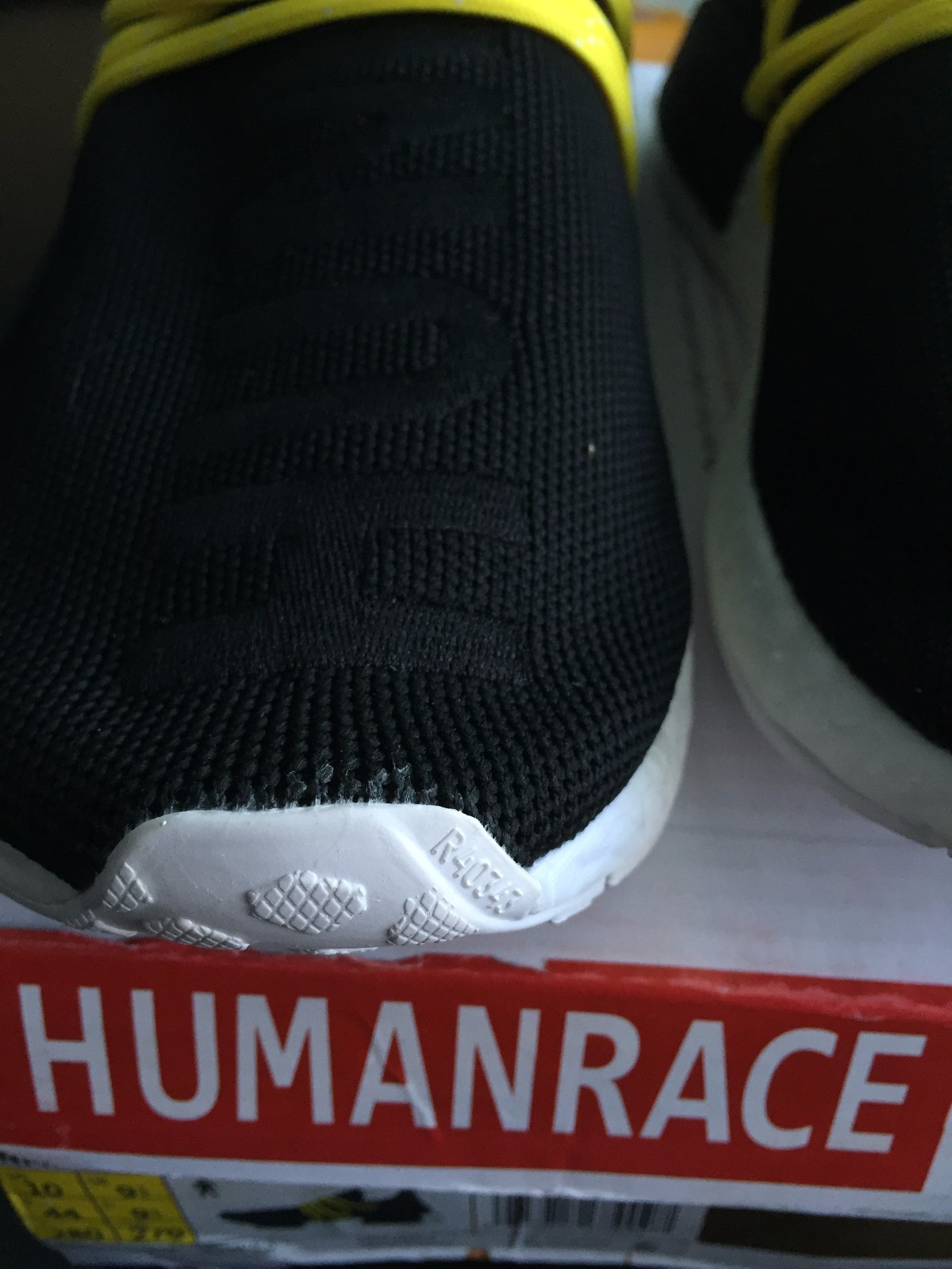 black human races yellow laces