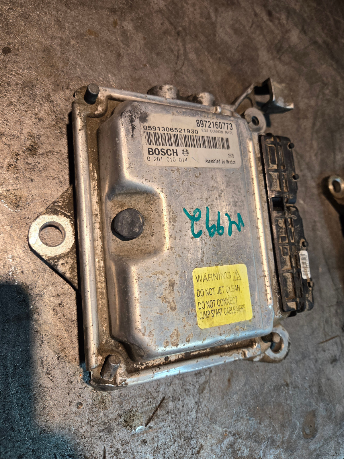 CORE 01-04 DURAMAX 6.6 CHEVY SILVERADO GMC SIERRA 2500 3500 FICM 8972160773 - Picture 1 of 6