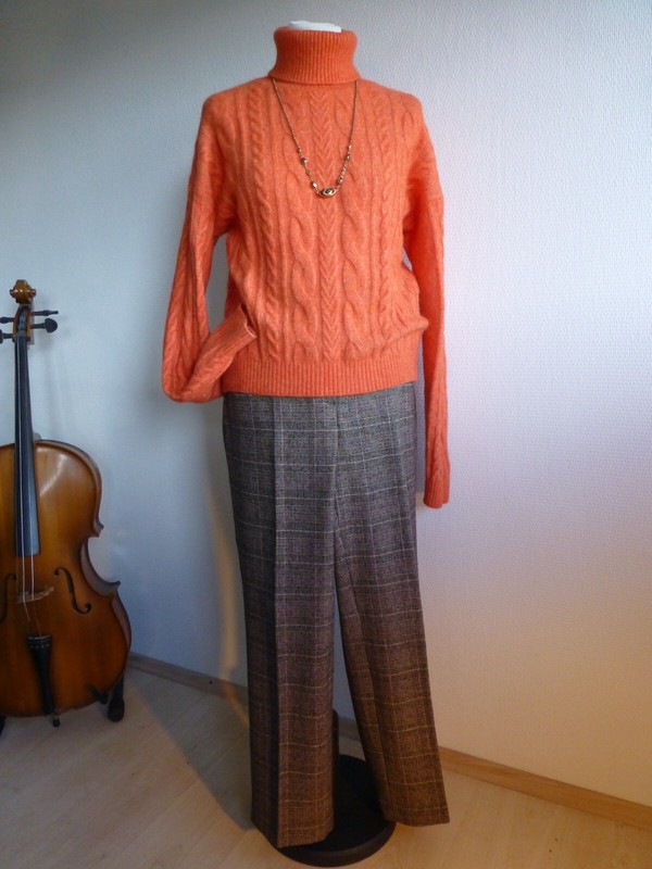 Toni Dress, Wollhose, Gr. 44/46?, Prince De Galle, Mehrfarbig, MaÃE!