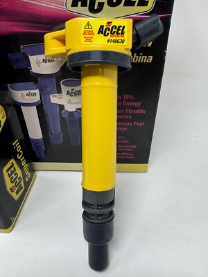 ACCEL 140630 SuperCoil Ignition Coil Yellow Toyota I4, V6, V8 - Individual (ca3)