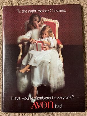 Vintage 1973 Avon Christmas Sales Brochure Campaign Catalog Book Booklet
