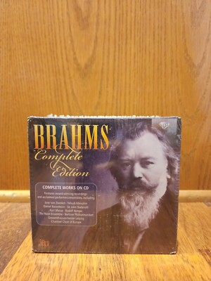 Brahms: Complete Edition The Complete Works 58 Disc CD Box Set Brand New Sealed 
