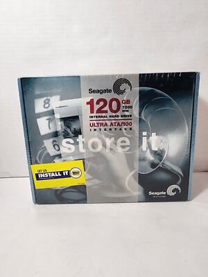 Seagate Barracuda 7200.7 Plus ST3120026A-RK 120GB 7200 RPM New Sealed.