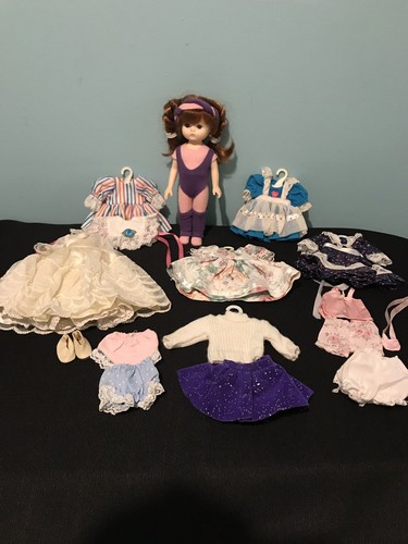 Vintage 1980's Effanbee Doll w/Clothes & Shoes All Original !