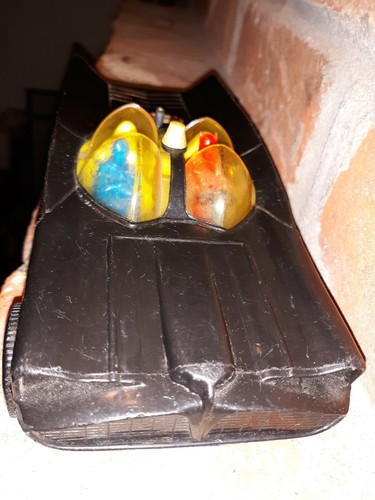 Duncan Batmobile Red Batman Blue Robin vtg Figure 1970's 1978 dc comics movie 8