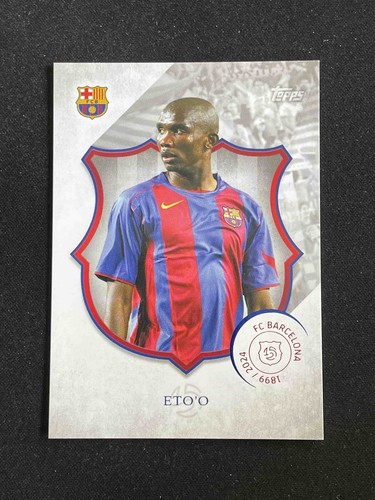 FCバルセロナ ETO’O #9 Barcelona 24/25 Home Soccer - ETO`O # 9 - 3XL (Run Small