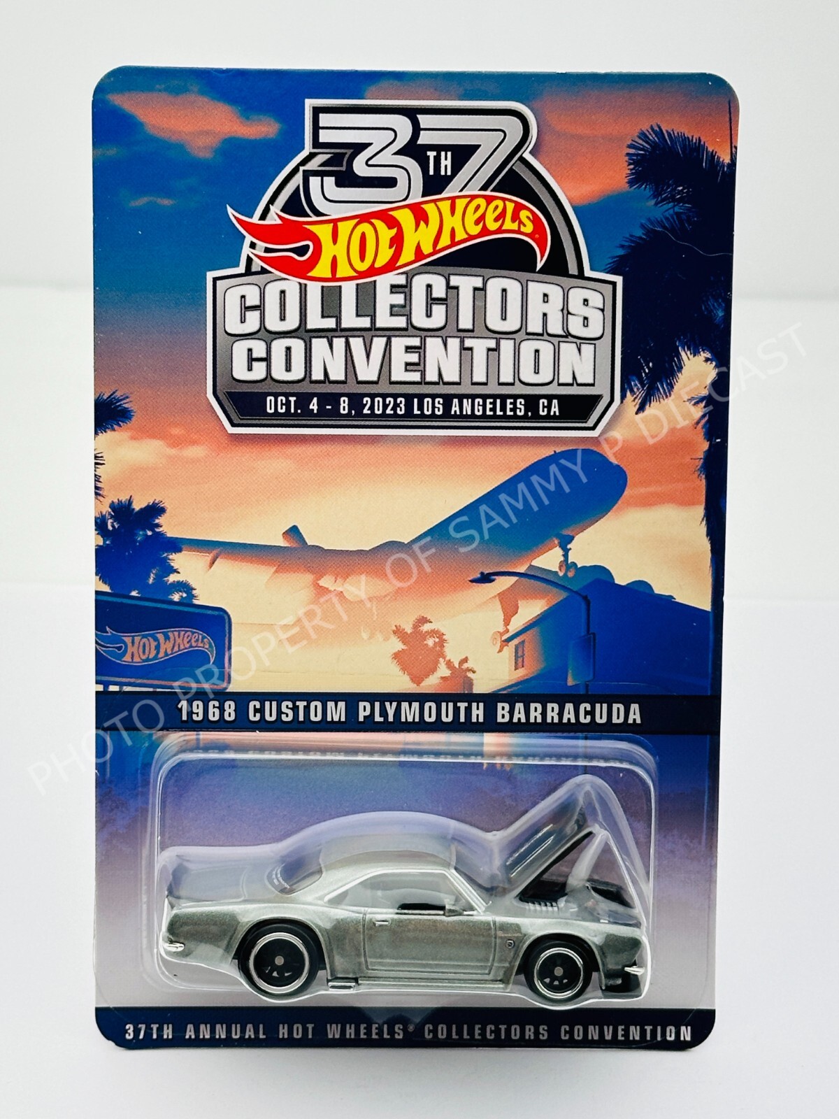 注目のブランド DINNER Convention 37th 2023 Wheels Hot 68 BARRACUDA PLYMOUTH ミニカー