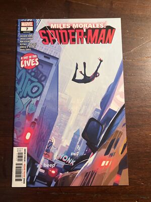 MILES MORALES SPIDER-MAN #7 1ST PRINT 1ST APP QUANTUM! MARVEL 2019