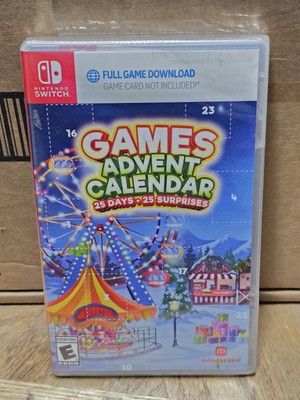 Games Advent Calendar 25 Days 25 Surprises (Code In Box) (Nintendo Switch)