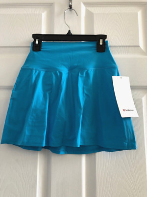 New Lululemon Align High-Rise Skirt Size 4 Kayak Blue - LW8ALWS KYBL