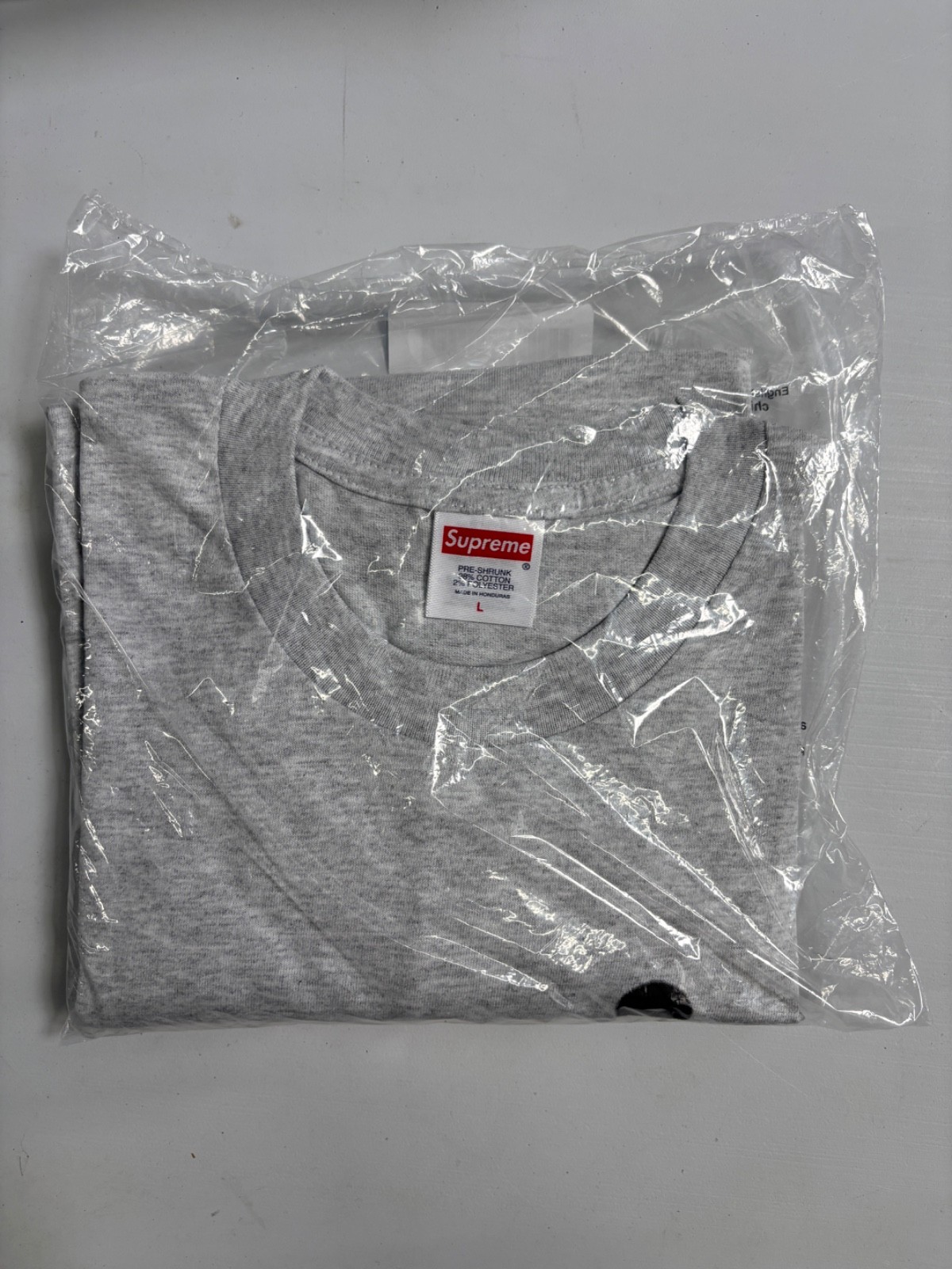 トップス Supreme Stick Tee \"Ash Grey\" size L Supreme Stick Tee Ash Grey Men's - FW25 - US