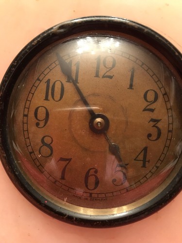 Estate Antique Solid Marble Wind-up Clock/Still Works