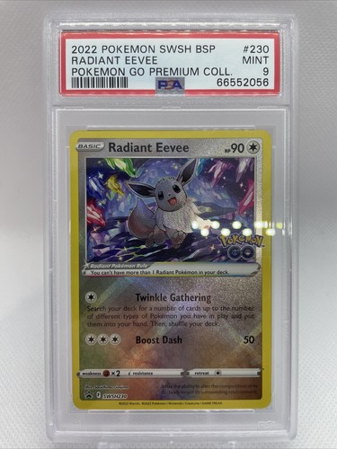 【PSA10】イーブイ2022 RADIANT EEVEE #055 PSA 10 2022 Radiant Eevee Pokemon Go GEM MINT TCG Cards | eBay