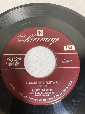 Rusty Draper - Gambler's Guitar/Free Home Demonstration - 45 RPM Vinyl 7'' Single