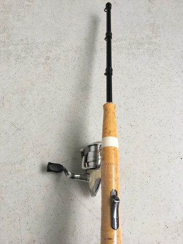 GIBSON Open Face Spin Fishing Rod BBQ Lighter One Size - Silver And White