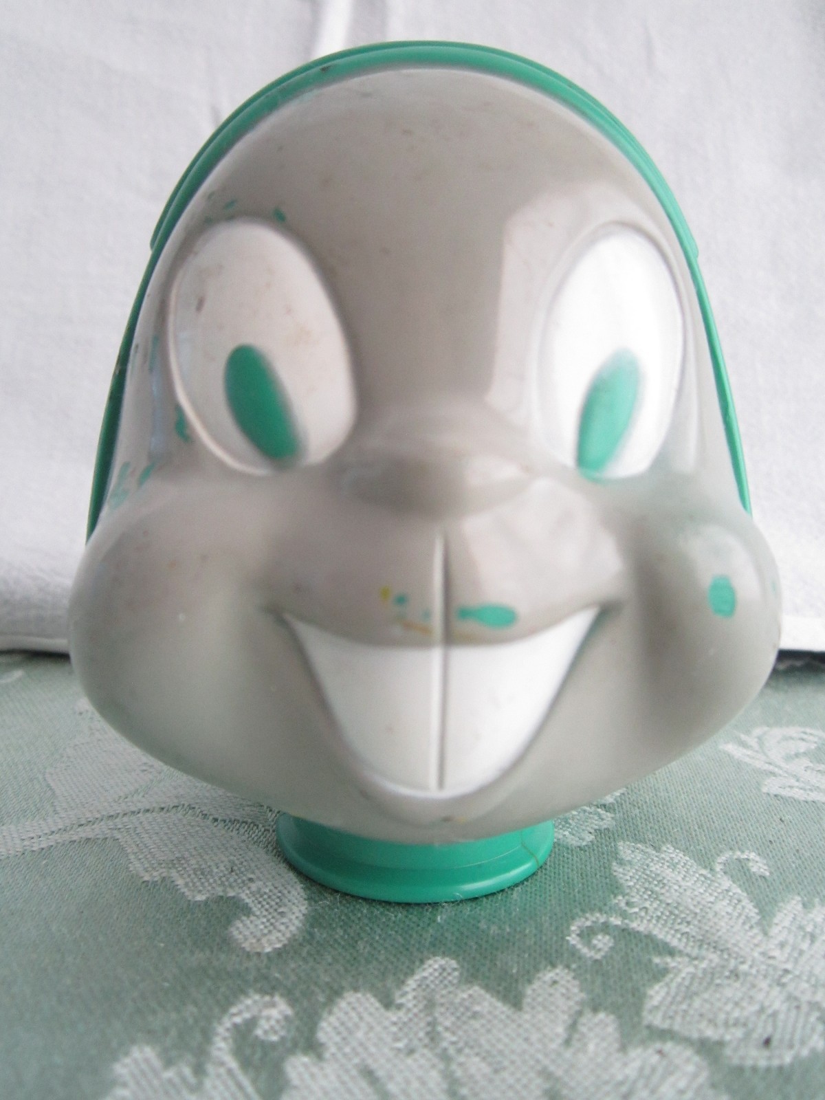 Vintage 1960's Rocky The Flying Squirrel Soaky Bubble Bath Bottle HEAD ONLY