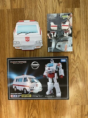 Authentic MP-30 Masterpiece Ratchet + Shadow Fisher Upgrade & Coin New US Seller