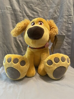 NEW Walt Disney Parks Pixar Dug The Dog From Up Big Feet 10'' Plush Stuffed Toy