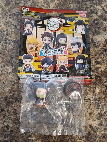 DEMON SLAYER - Suwarasetai Figure Mascot Bandai Gashapon