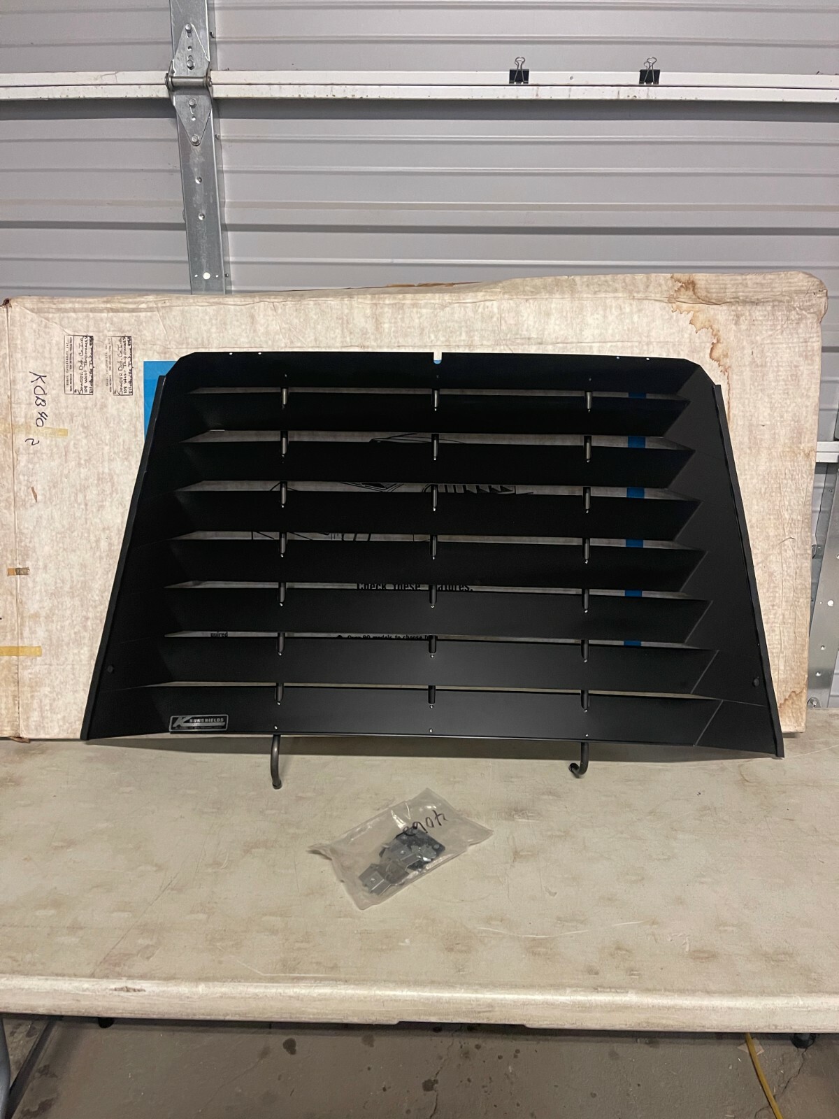 NOS! KOBEL SUNSHIELD™ WINDOW LOUVER, SUN SHADE, 1981