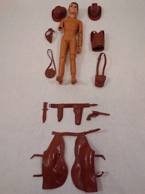 MARX JAMIE WEST FROM JOHNNY WEST BEST OF THE WEST SERIES WITH EQUIPMENT