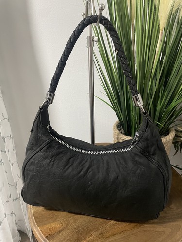 MIUMIU Shoulder bag Black Silver Woman Authentic Used # 25 MIUMIU Shoulder bag Black Silver Woman Authentic Used # 25