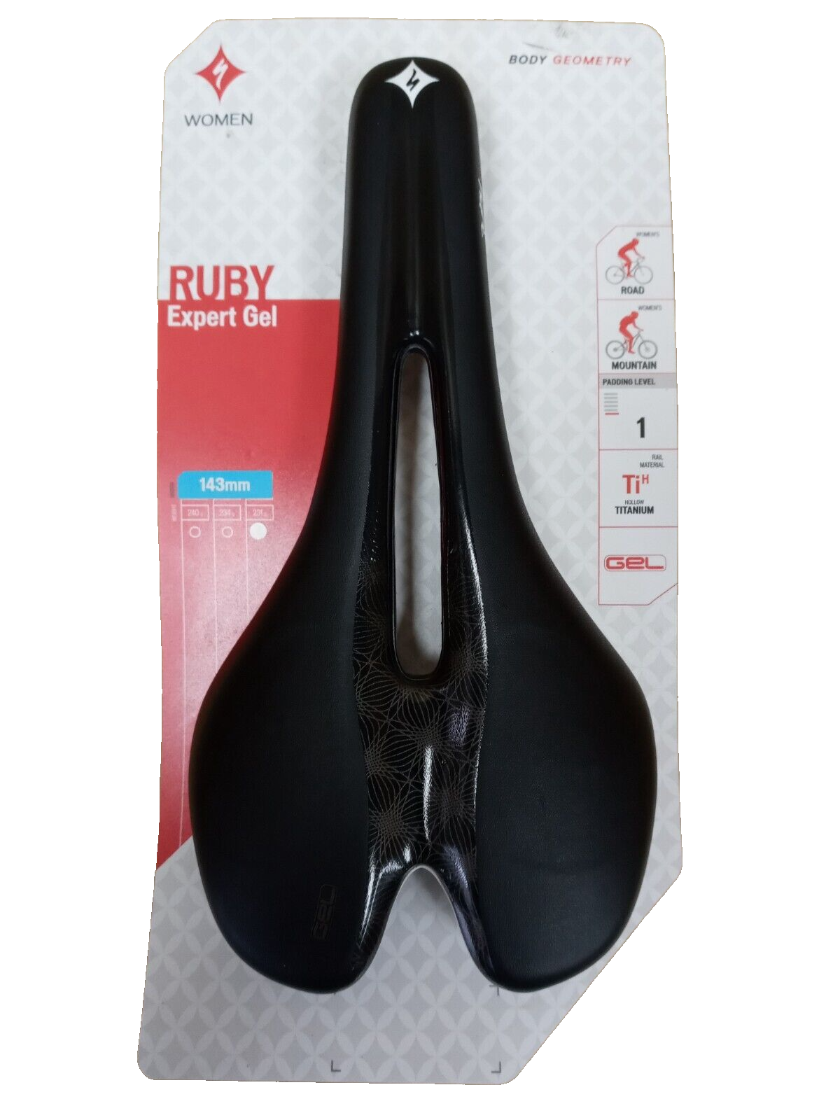 SPECIALIZED RUBY EXPERT GEL WOMEN ROAD MOUNTAIN BIKE SEAT 14